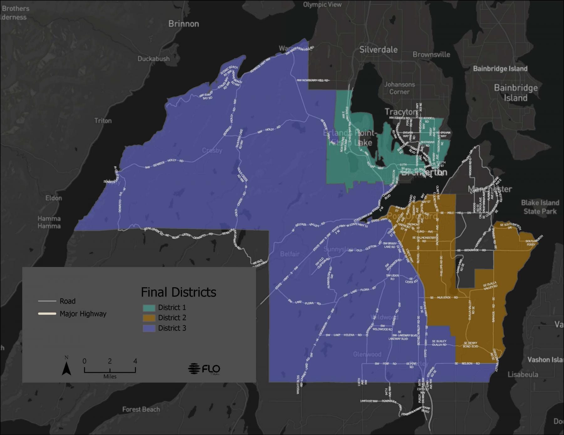 Port District Map